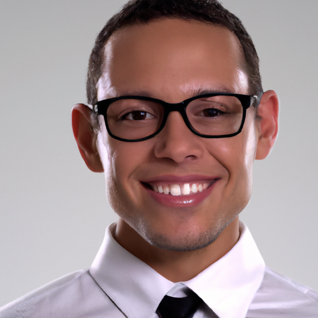 Cliente satisfeito - empresário brasileiro sorrindo