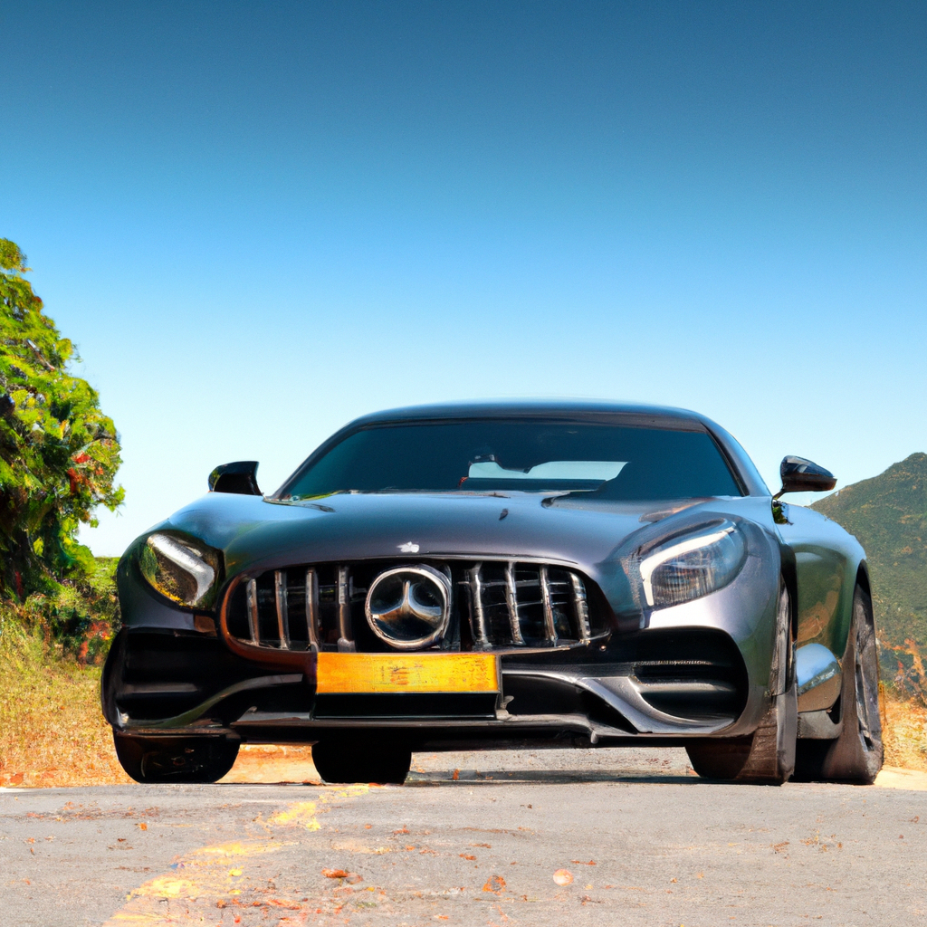 Mercedes-AMG GT Black Series em paisagem brasileira